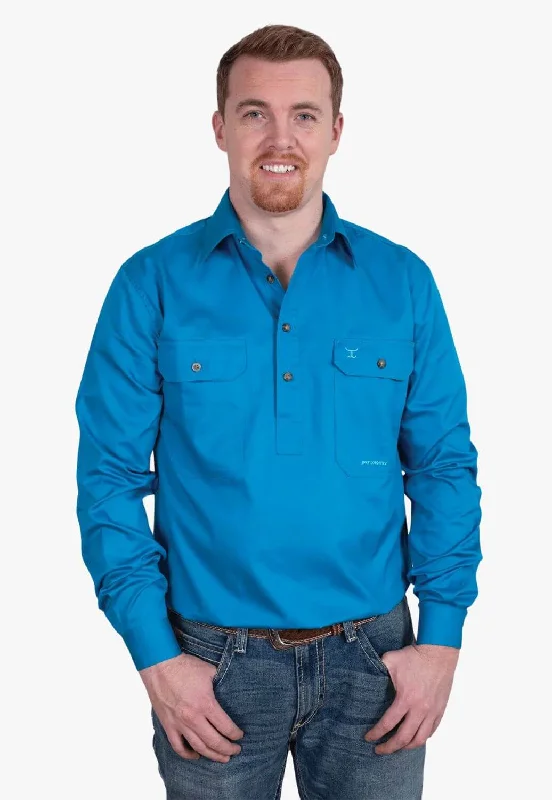 Men's Henley T-Shirts for a Casual TwistJust Country Mens Cameron Work Shirt JC10101 Men's Henley T-Shirts for a Casual TwistJust Country Mens Cameron Work Shirt JC10101