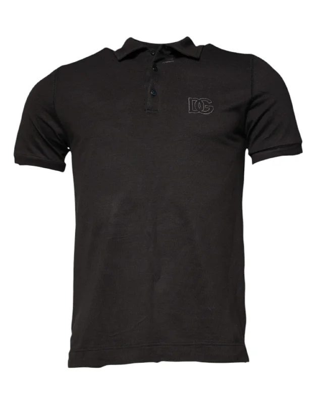 Men's Shirts for FishingDolce & Gabbana  Colla Short Sleeves Polo Men's T-shirt