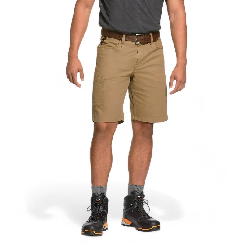 Chino-Style Men's Dress ShortsMen's Rebar Durastretch Made Tough 10" Short In Field Khaki
