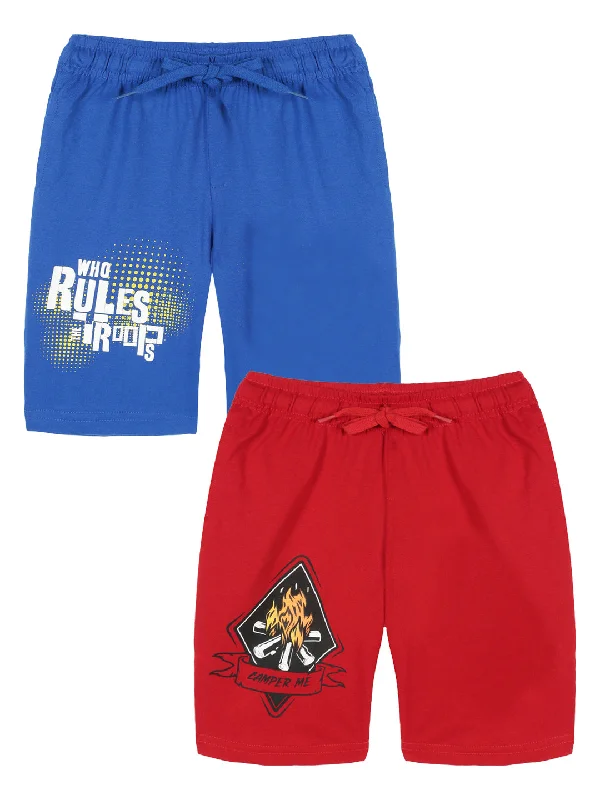 Royal Blue & Red