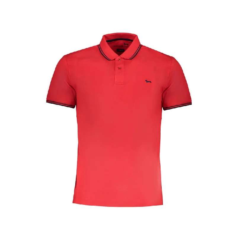 Men's Shirts with High NecksHarmont & Blaine  Cotton Polo Men's Shirt