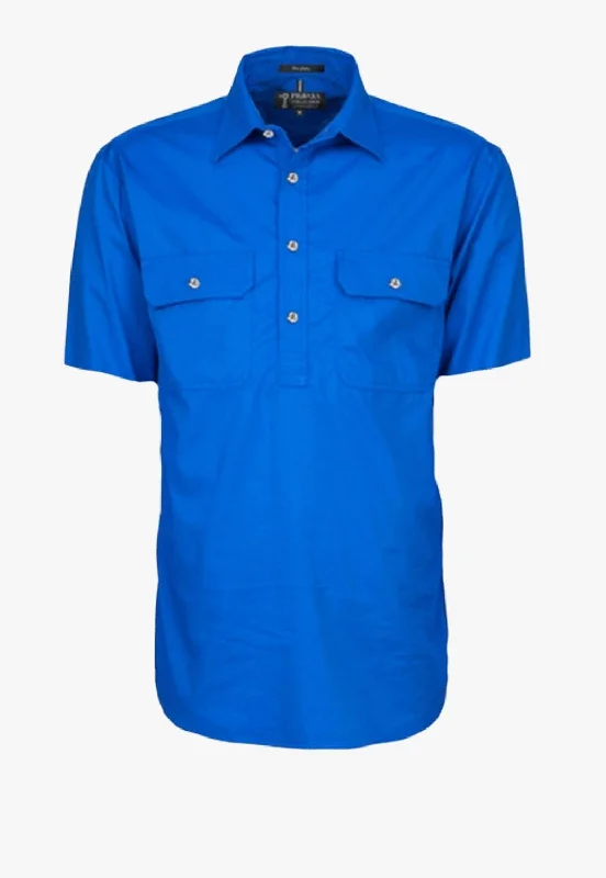 Men's Fishing Shirts for Water SportsPilbara Mens C/Front S/Sleeve Work Shirt RM200CFS Men's Fishing Shirts for Water SportsPilbara Mens C/Front S/Sleeve Work Shirt RM200CFS