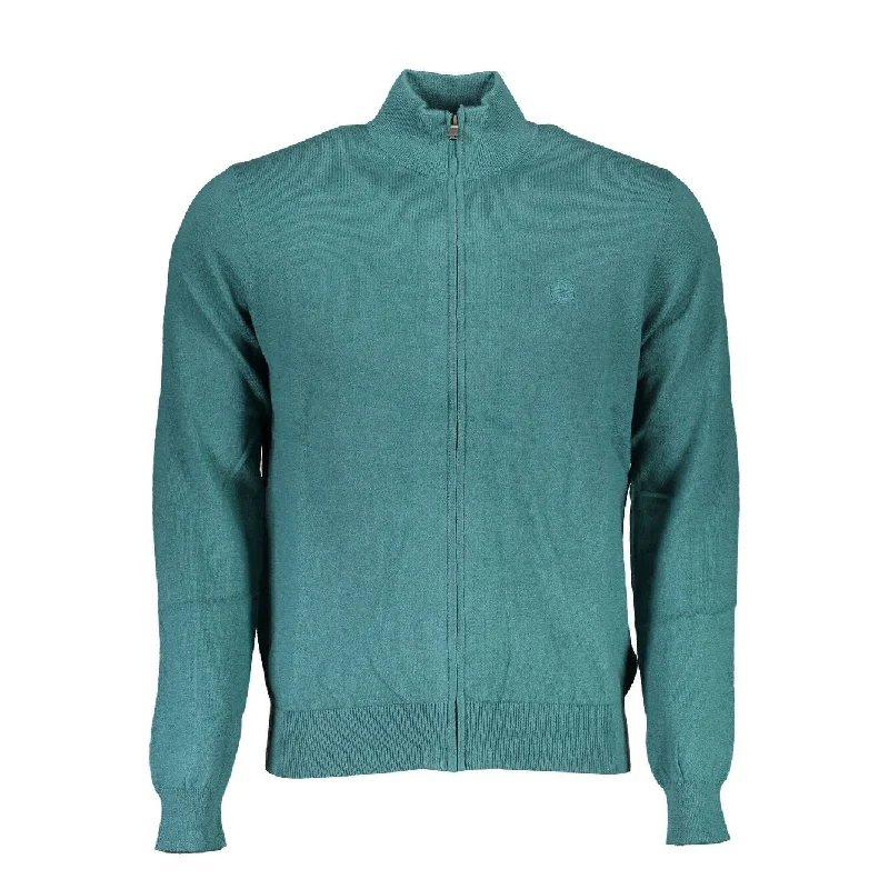 Cozy Men's Cable-Knit SweatersNorth Sails Green Cotton Men Men's Sweater