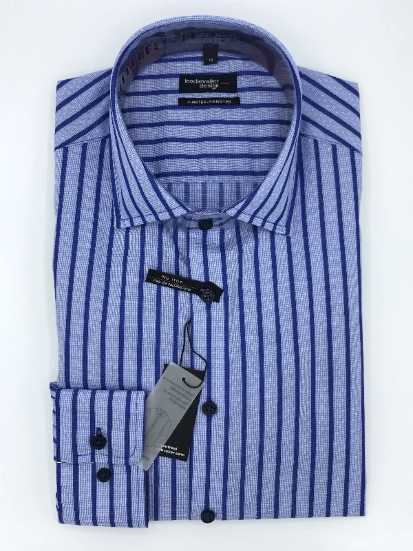 Men's Monochrome Shirts for a Minimalist VibeLeo Chevalier Adjusted Fit Dress Shirt - 427165 1398 Men's Monochrome Shirts for a Minimalist VibeLeo Chevalier Adjusted Fit Dress Shirt - 427165 1398