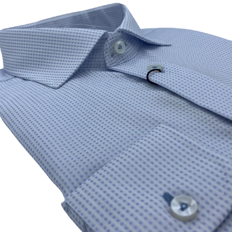 Men's Machine-Washable Shirts for ConvenienceBlu by Polifroni Big and Tall Dress Shirt - G2347105T Blue Men's Machine-Washable Shirts for ConvenienceBlu by Polifroni Big and Tall Dress Shirt - G2347105T Blue