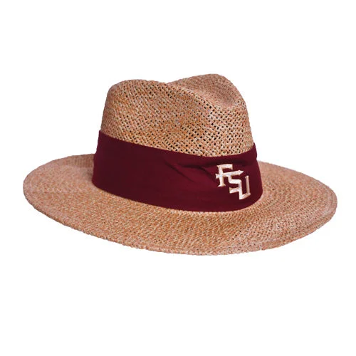 Durable Workwear HatsLogofit Straw Hat with Stacked FSU