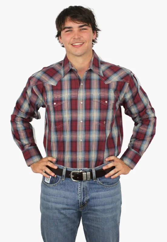 Men's Tab-Collar Shirts for a Crisp LookRoper Mens Amarillo Collection Long Sleeve Shirt Men's Tab-Collar Shirts for a Crisp LookRoper Mens Amarillo Collection Long Sleeve Shirt