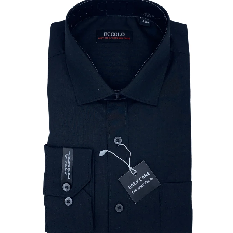 Men's Limited Edition Shirts for ExclusivityEccolo Big & Tall Easy Care Dress Shirts - ES4XB-T 1 Men's Limited Edition Shirts for ExclusivityEccolo Big & Tall Easy Care Dress Shirts - ES4XB-T 1