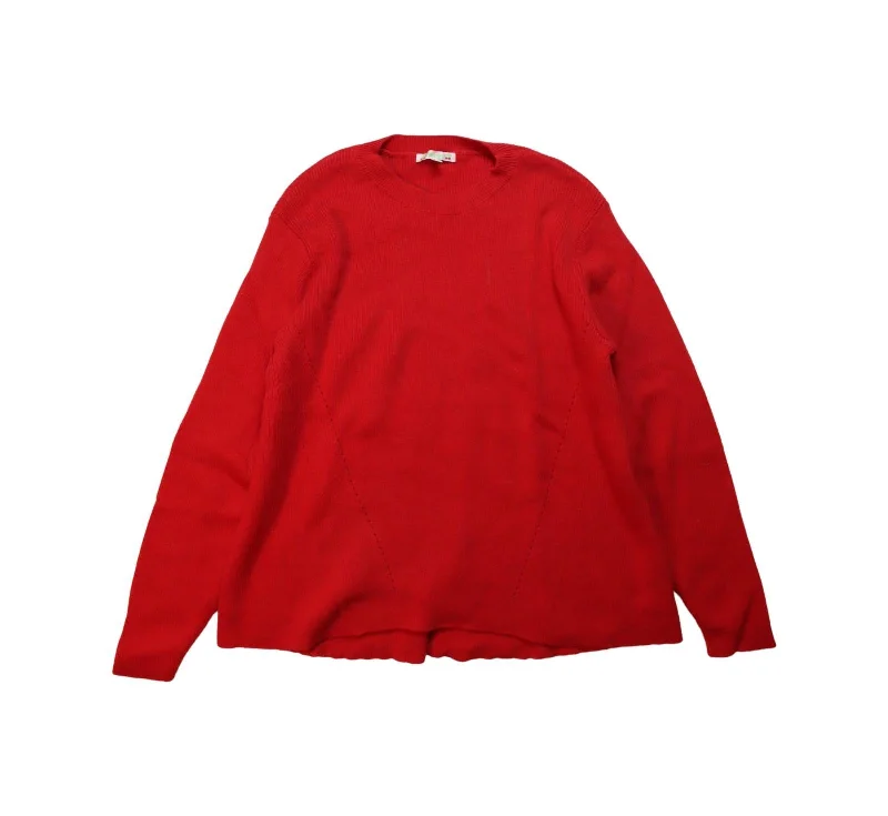 Men's Sweaters with Pleated DesignsBonpoint Knit Sweater 12Y