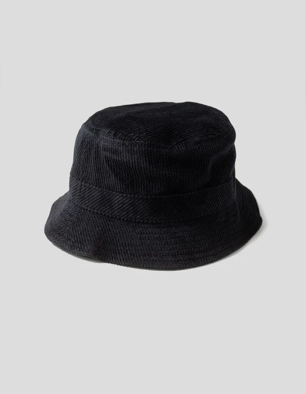 Modern Snapback CapsREVERSIBLE CORDUROY BUCKET HAT - NAVY