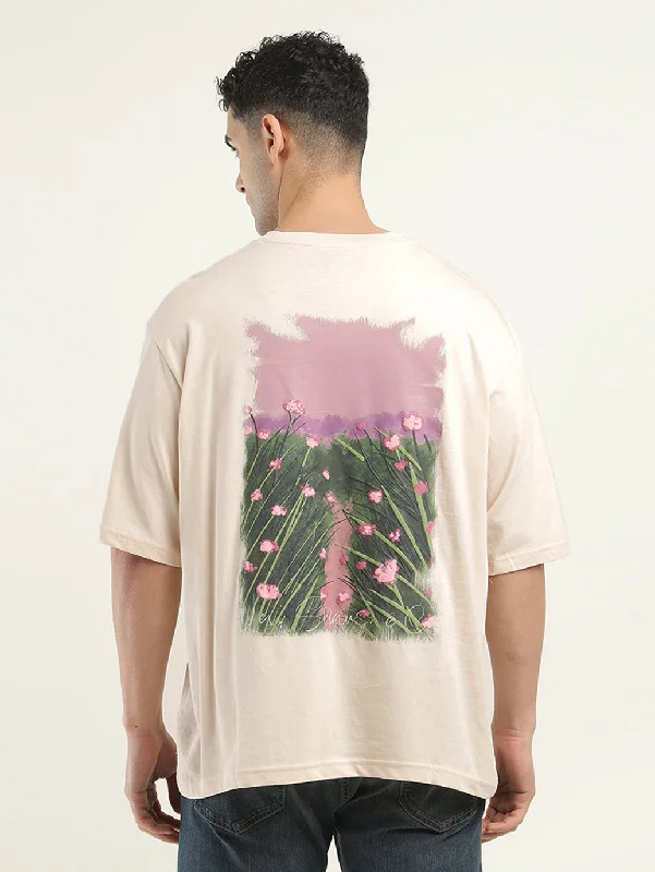 Men's Sleeveless TopsMen's Graphic Print Loose Fit T-shirt