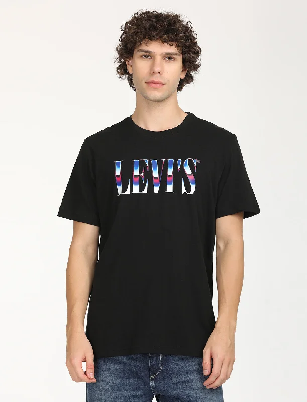 Men's Shirts with Rounded HemlinesMen's Solid Regular Fit  T-Shirt
