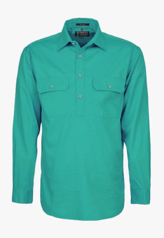 Men's Tailored Shirts for a Sharp AppearancePilbara Mens Closed Front Work Shirt RM200CF Men's Tailored Shirts for a Sharp AppearancePilbara Mens Closed Front Work Shirt RM200CF