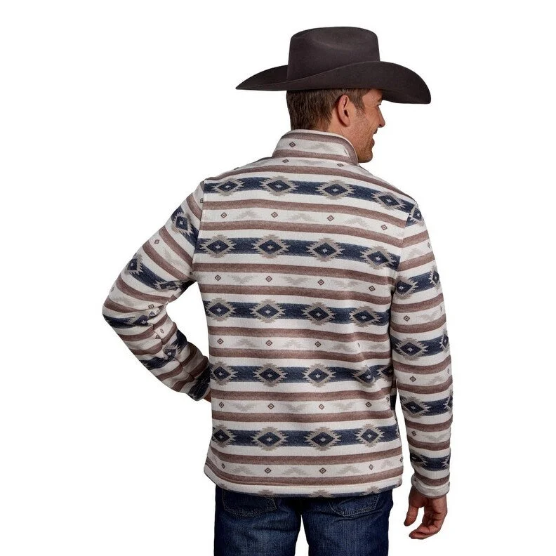Men's Sweaters in Metallic ColorsRoper Western Sweater Mens Horizontal Aztec Brown 03-014-0120-6181 BR Men's Sweaters in Metallic ColorsRoper Western Sweater Mens Horizontal Aztec Brown 03-014-0120-6181 BR