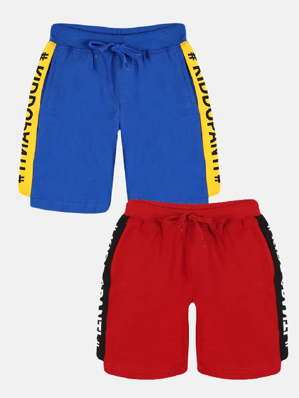 Royal Blue & Red