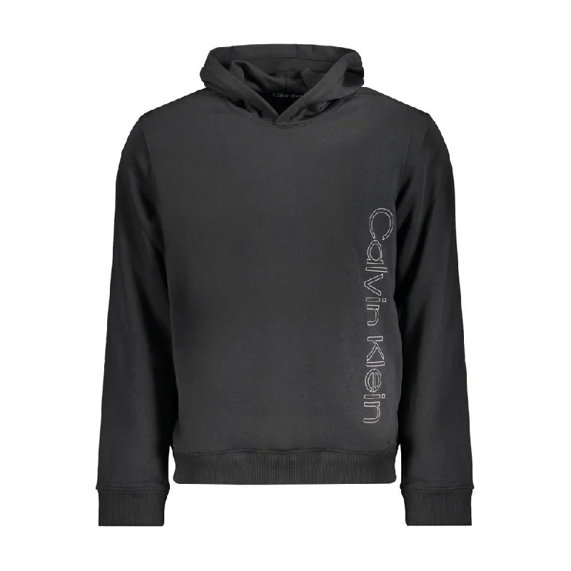 Men's Sweaters with Roll-Neck DesignsCalvin Klein Black Polyester Men's Sweater