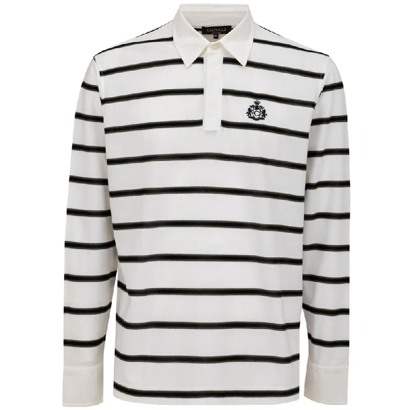 Men's Shirts with Plaid PatternsCanali Cotton Polo Men's Shirt