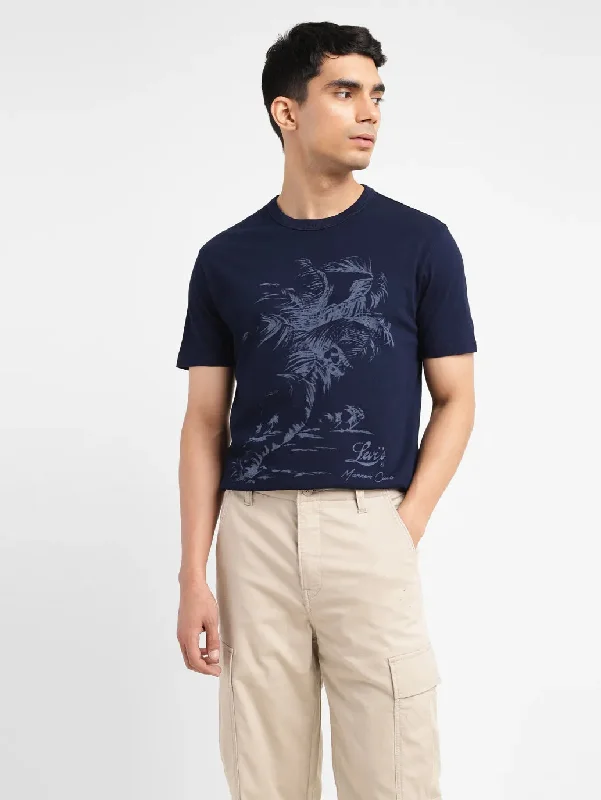 Men's Shirts with Checkered PatternsMen's Graphic Slim Fit T-shirt