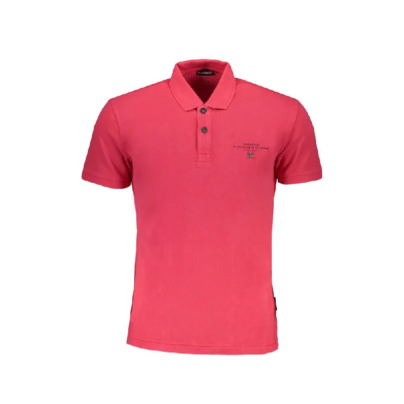 Men's Long-Sleeved ShirtsNapapijri  Cotton Polo Men's Shirt