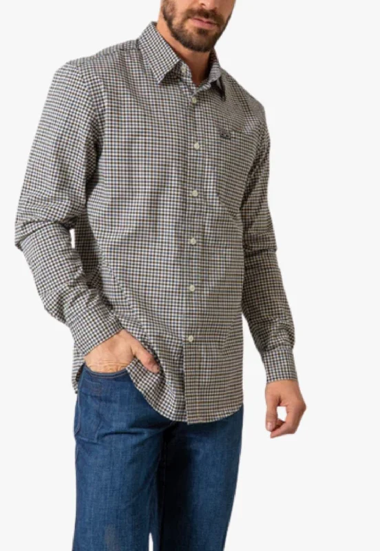 Lightweight Men's Poplin ShirtsKimes Ranch Mens Welton Long Sleeve Shirt