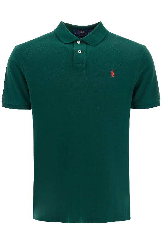 Men's Shirts with Elastic WaistbandsPolo Ralph Lauren Men's Custom Slim Fit Short Sleeve Polo Shirt