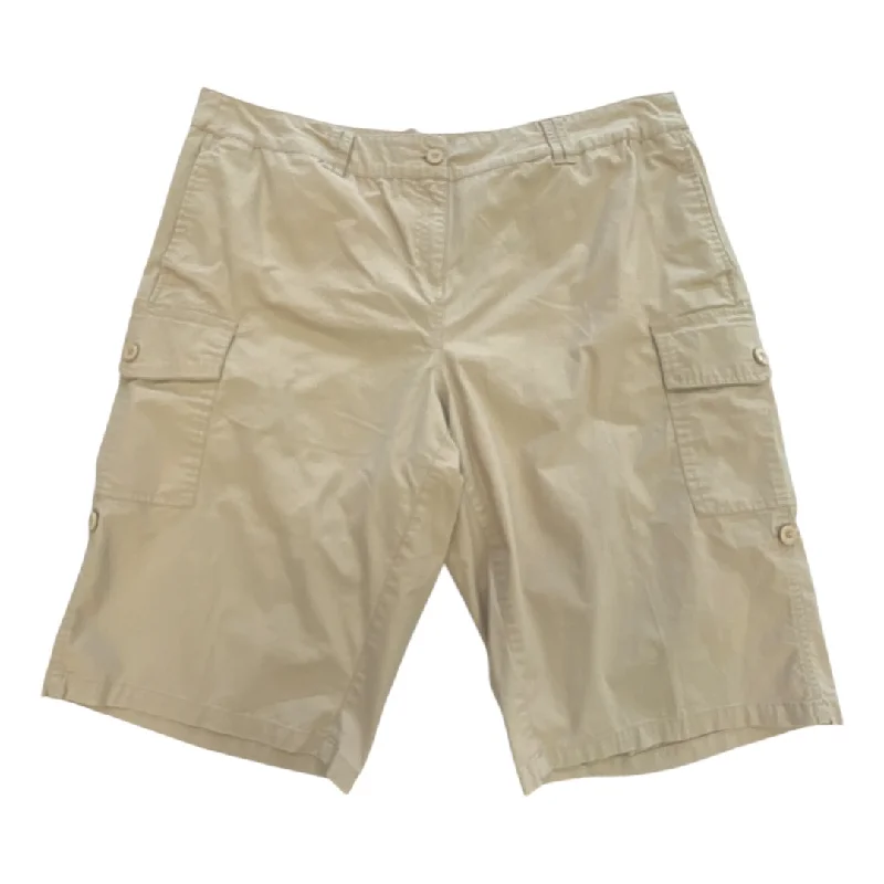 Versatile Men's Casual and Dress ShortsSHORTS by ELLOS In TAN, Size: 2X