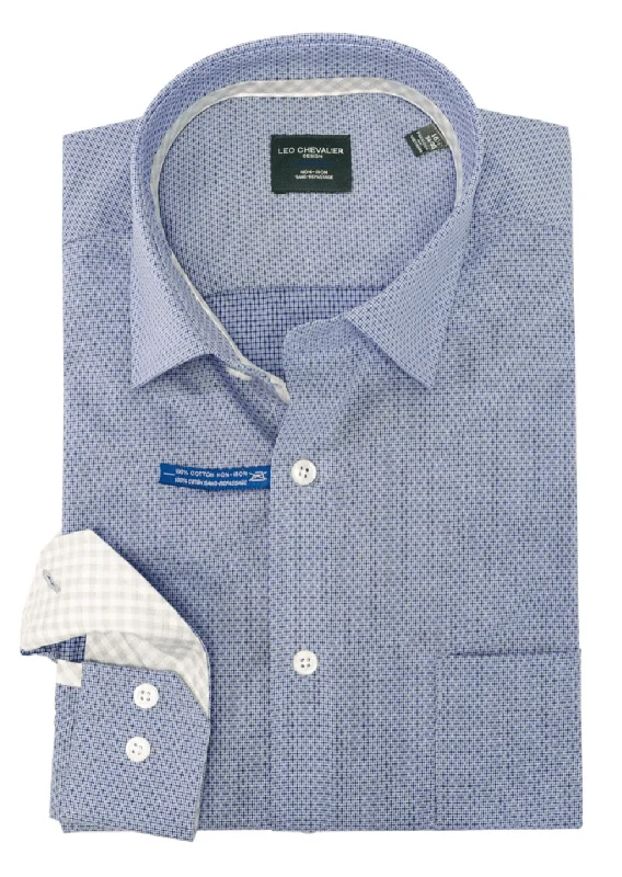 Men's V-Neck T-Shirts for a Flattering ShapeLeo Chevalier 100% Cotton Non-Iron Dress Shirt Tall Fit - 522173/QT Men's V-Neck T-Shirts for a Flattering ShapeLeo Chevalier 100% Cotton Non-Iron Dress Shirt Tall Fit - 522173/QT