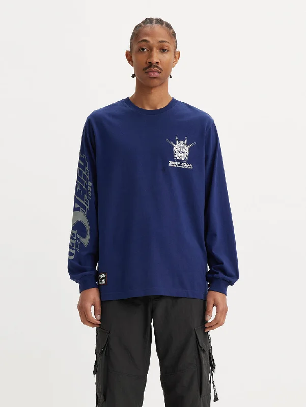 Men's Shirts for Outdoor ActivitiesLevi's® x Gundam SEED Long-Sleeve Tee