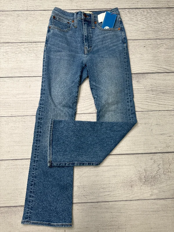 Baggy Cargo Men's JeansJeans Designer By Madewell In Blue Denim, Size: 0