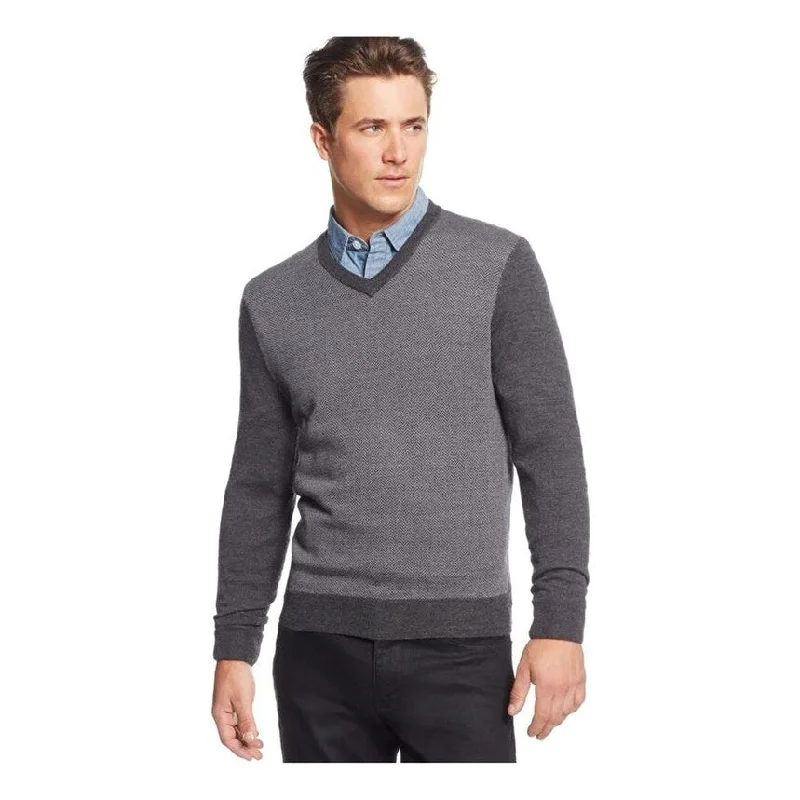 Men's Sweaters with Raglan SleevesClub Room Mens Merino Wool Herringbone Pullover Sweater Men's Sweaters with Raglan SleevesClub Room Mens Merino Wool Herringbone Pullover Sweater