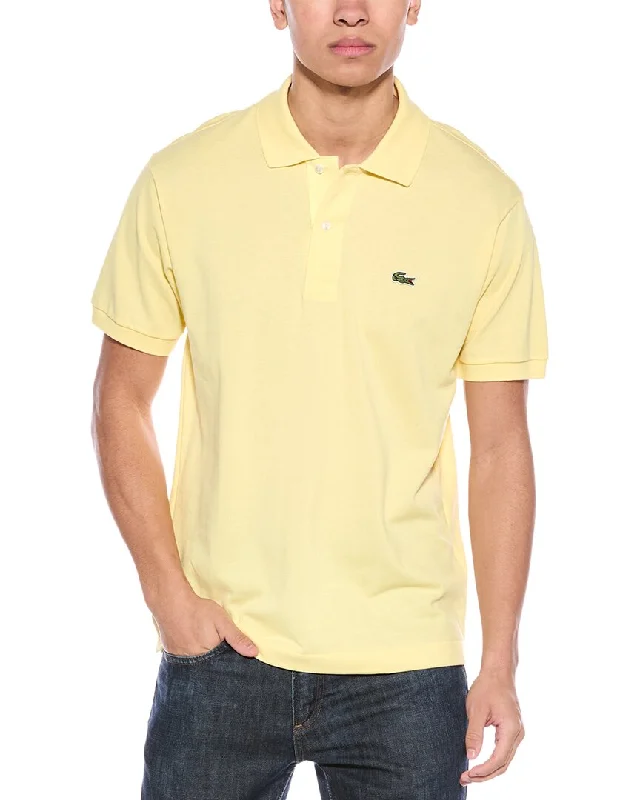 Men's Shirts with Contrast StitchingLacoste Classic Fit Pique Polo Shirt