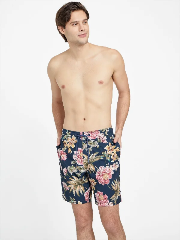 Lightweight Men's Breathable ShortsRhodes Floral Swim Shorts