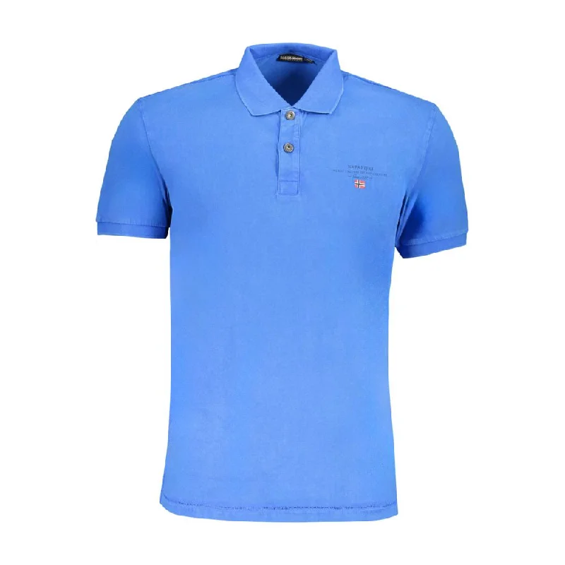 Lightweight Men's Linen ShirtsNapapijri  Cotton Polo Men's Shirt