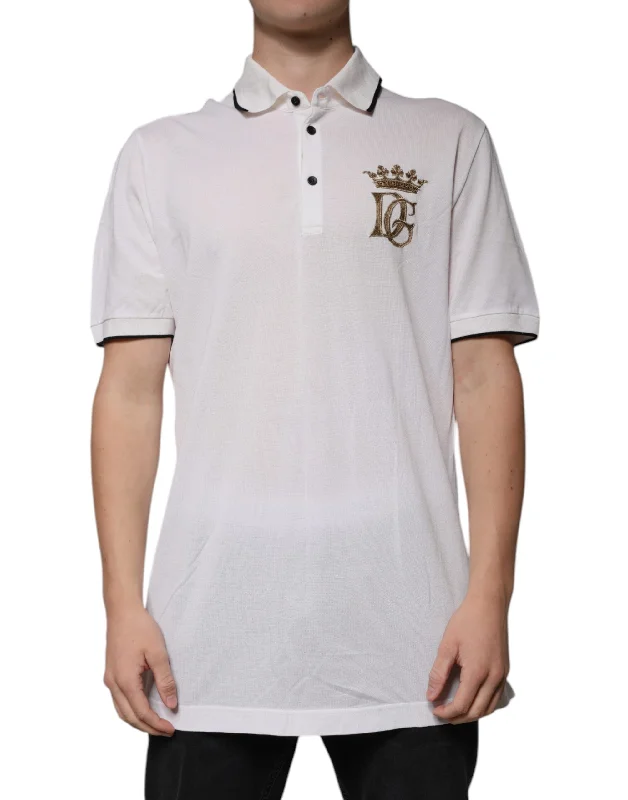 Men's Shirts for HuntingDolce & Gabbana Colla Short Sleeves Polo Men's T-shirt (Pre-Owned) Men's Shirts for HuntingDolce & Gabbana Colla Short Sleeves Polo Men's T-shirt (Pre-Owned)