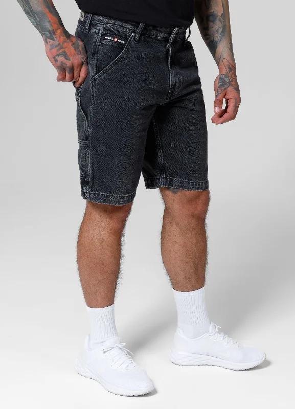 Oversized Men's JeansDenim shorts Black Denim Carpenter