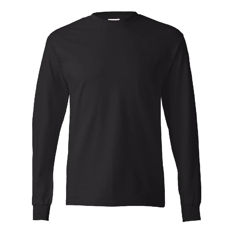 Men's Shirts for Outdoor ActivitiesHanes Authentic Long Sleeve T-Shirt