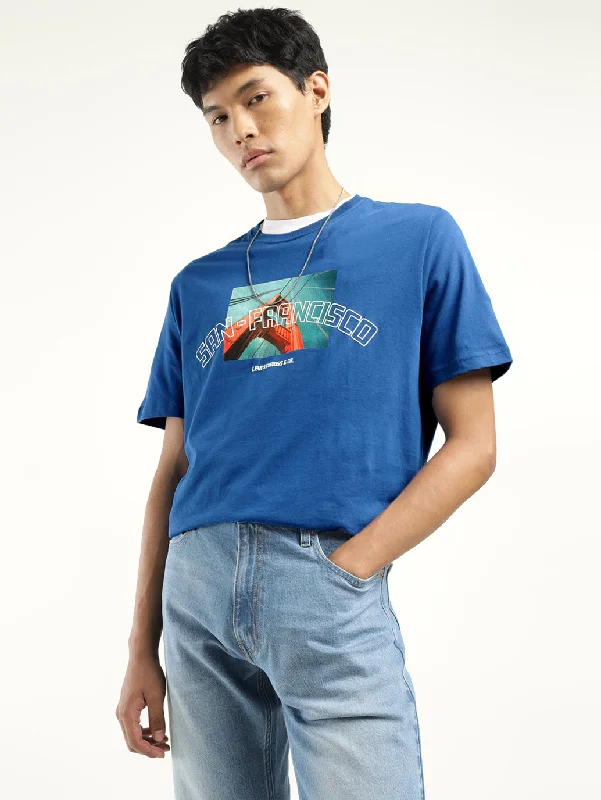 Men's Shirts with Checkered PatternsMen's Graphic Print Crew Neck T-shirt