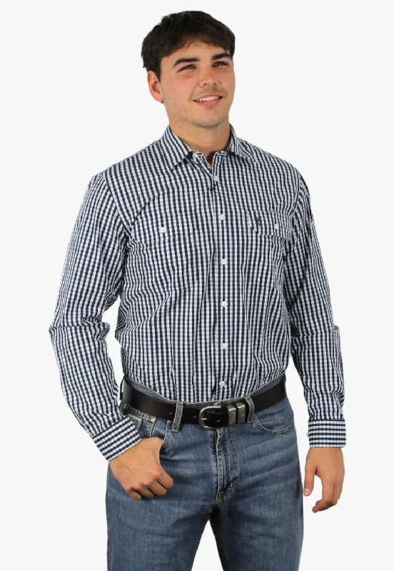 Men's Designer Dress Shirts for High-End FashionRitemate Mens Long Sleeve Shirt