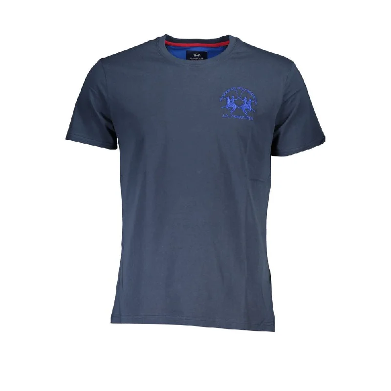 Men's Shirts with Contrast StitchingLa Martina  Cotton Men's T-Shirt