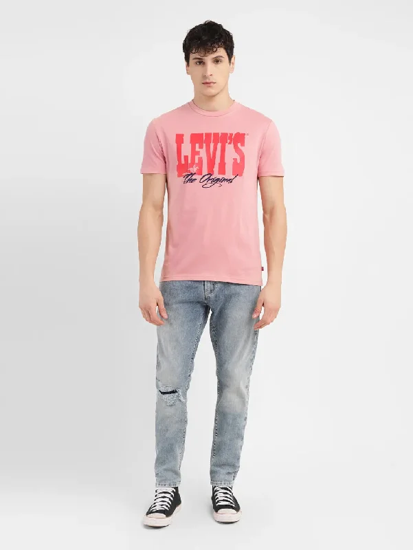 Stylish Men's HenleysMen's Brand Logo Slim Fit T-shirt