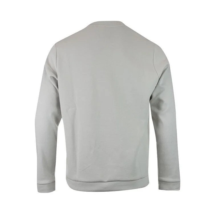 Men's Sweaters with Zip-Up CollarsHugo Boss Elegant Beige Cotton Men's Sweatshirt