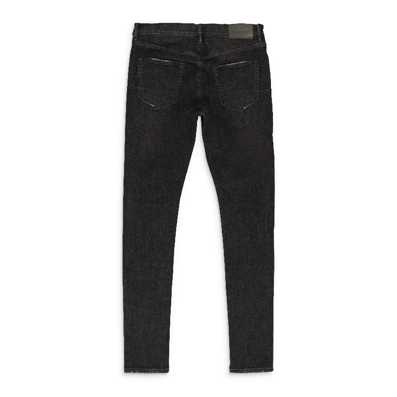 Elegant Men's JeansOVER SPRAY Black SKINNY JEANS