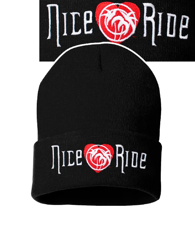 Girls' Straw Hats"Romance" Cuff Beanie