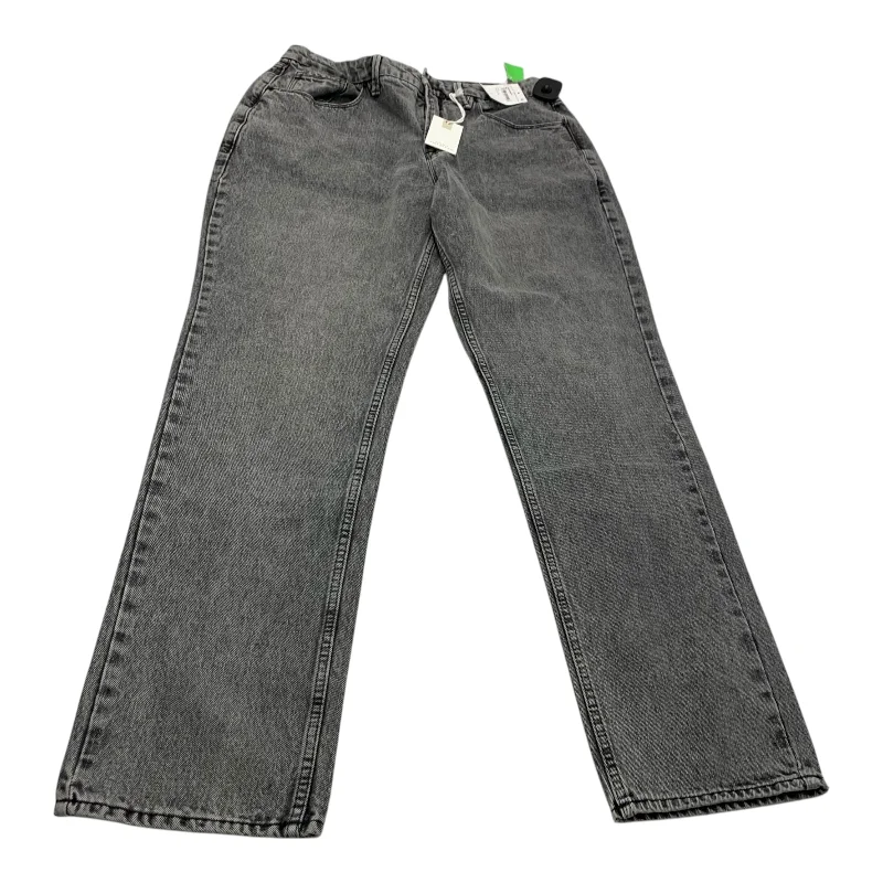 Oversized Men's JeansJeans Designer By Good American In Black Denim, Size: 14