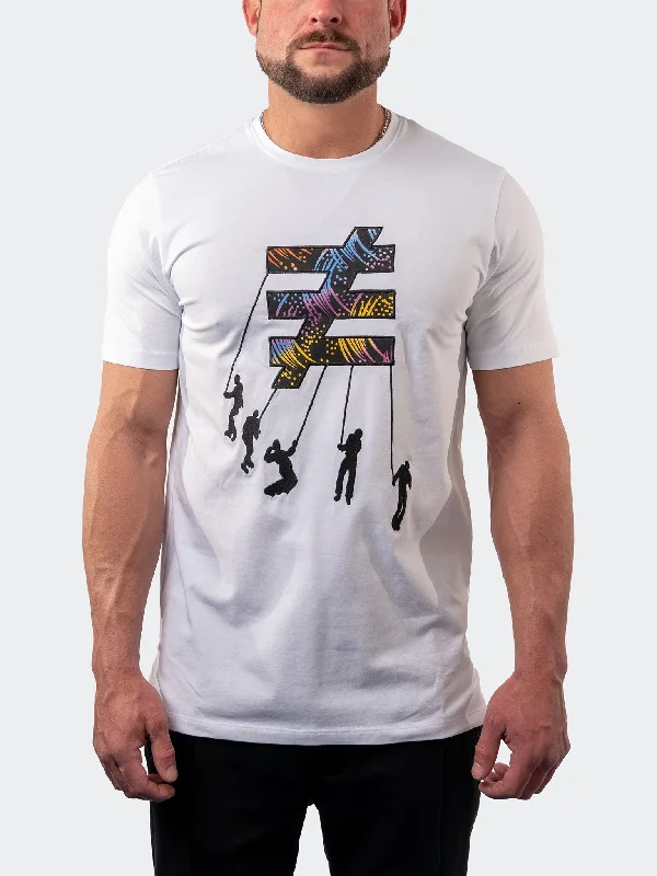 Men's Shirts with Plaid PatternsTee Village White