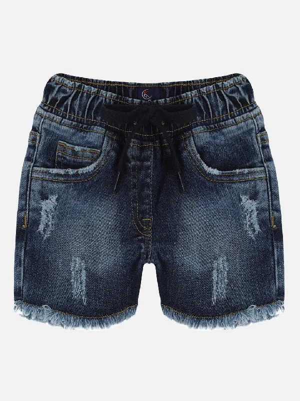 Cotton-Blend Men's Casual ShortsGirls Denim Hot Shorts