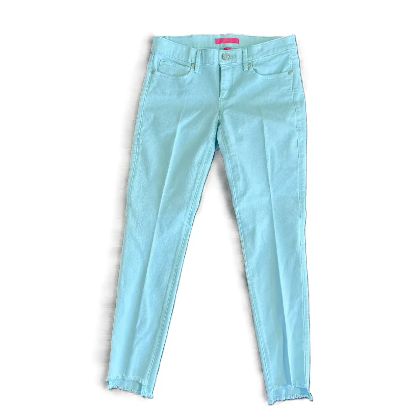 Oversized Relaxed-Fit Men's JeansJeans Designer By Lilly Pulitzer In Green, Size: 4