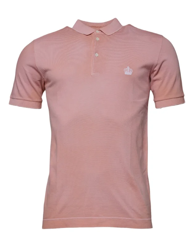 Men's Shirts with Spread CollarsDolce & Gabbana Crown Colla Short Sleeve Polo Men's T-shirt (Pre-Owned) Men's Shirts with Spread CollarsDolce & Gabbana Crown Colla Short Sleeve Polo Men's T-shirt (Pre-Owned)