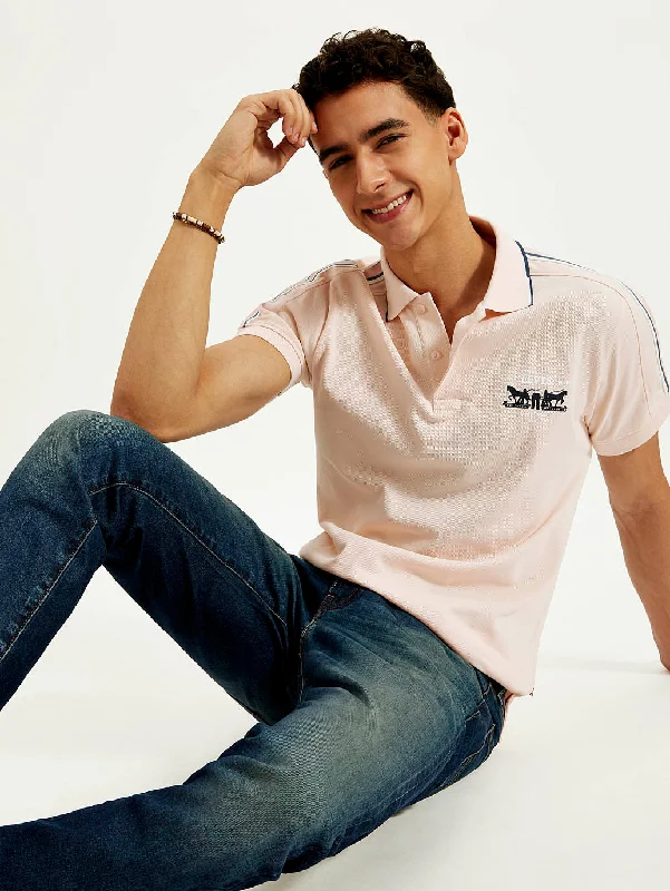 Men's Flowy Shirts for a Relaxed LookMen's Solid Slim Fit Polo T-shirt