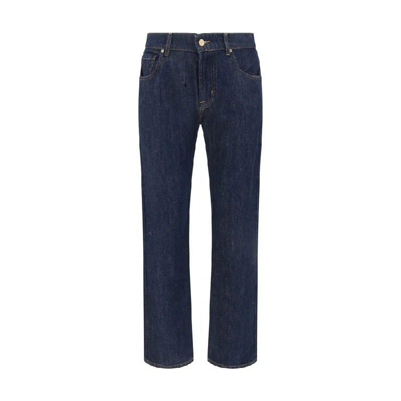 Rip and Tear Men's Jeans7FOR Straight Men's Jeans